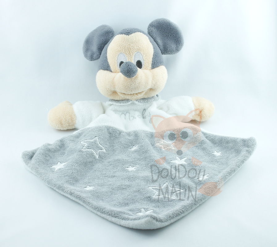  plat losange mickey souris gris blanc étoile 